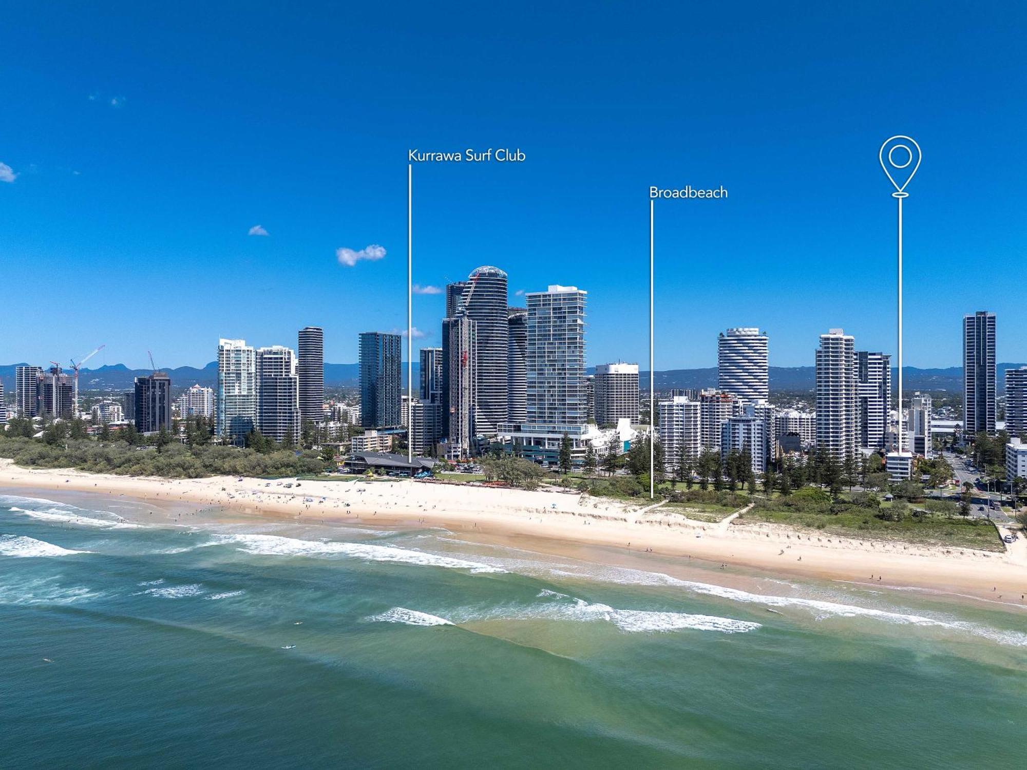 Hi Ho Beach Apartments On Broadbeach Gold Coast Dış mekan fotoğraf